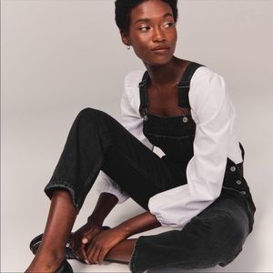 NWT Abercrombie and fitch high rise overalls